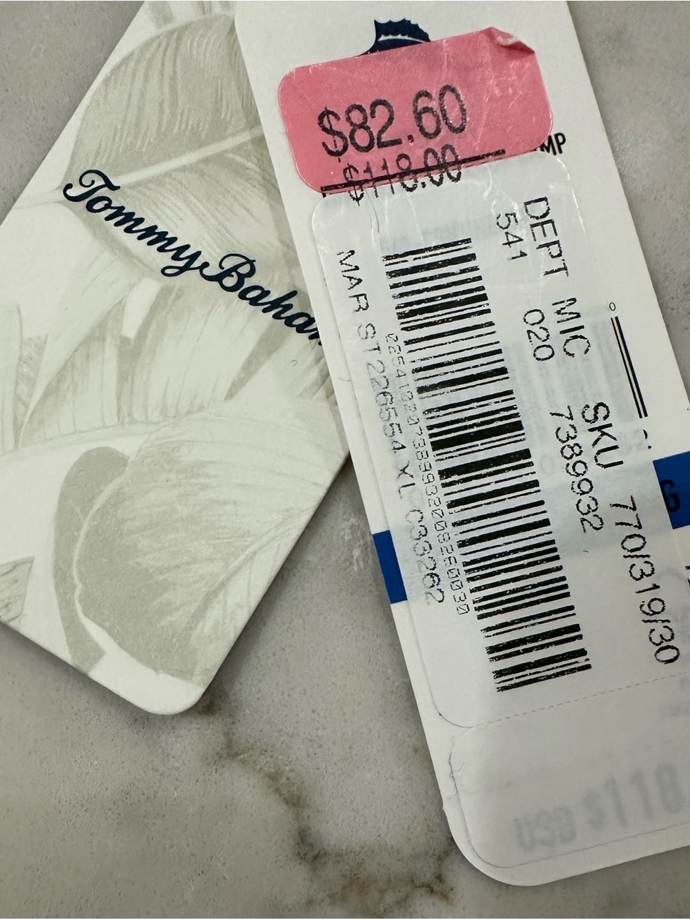 Tommy Bahama Orchid Garden Tie Front Duster Sheer Cover Up Size L/XL - Picture 4 of 4